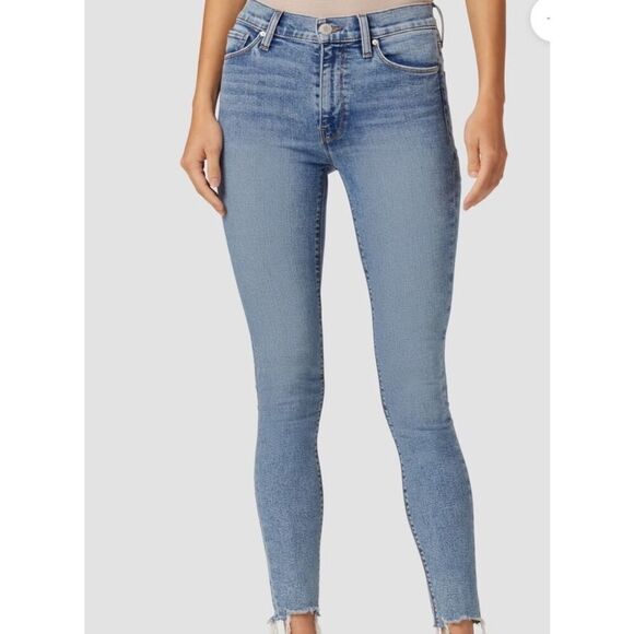 Hudson Barbara PME High Rise Ankle Jeans Light Wash Size 29 - Picture 1 of 10